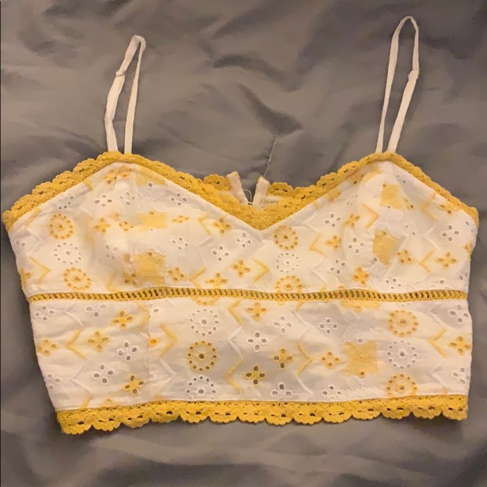 Bright Yellow Cami Top For Summer ☀️